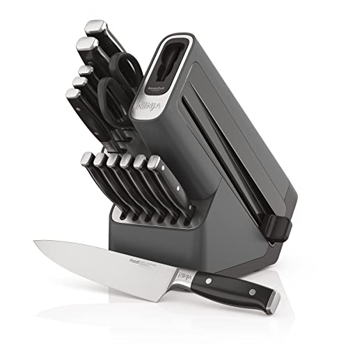 14 Piece Ninja Stainless Steel Knife Block Set