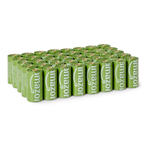 600 Pack Amazon Basics Recycled Dog Waste Bags