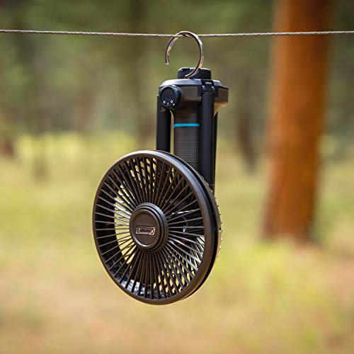 Coleman Rechargeable Camping Gear: Shower, Vacuum, Fan