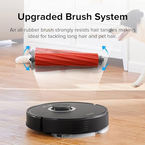 roborock Q7 Max+ Robot Vacuum and Mop with Auto-Empty Dock Pure, Hands-Free Cleaning for up to 7 Weeks, APP-Controlled Mopping, 4200Pa Suction, No-Mop&No-Go Zones, 180mins Runtime, Works with Alexa