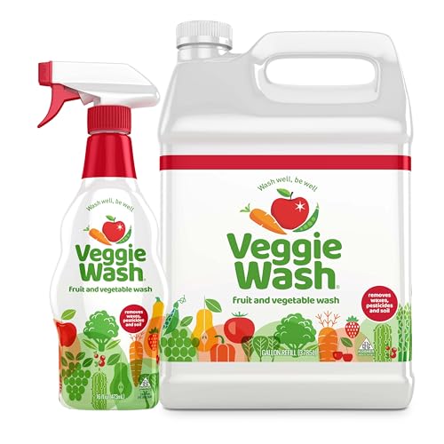 2 Pack Veggie Wash Fruit and Vegetable Cleaner
