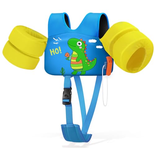 Toddler Swim Vest Floaties with Adjustable Strap