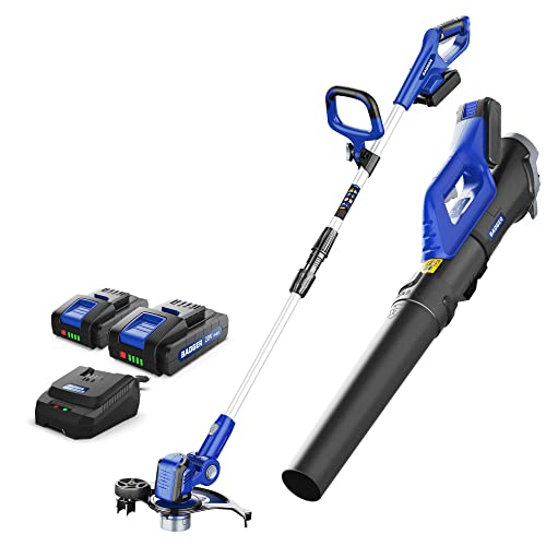 20V Cordless Weed Wacker Leaf Blower Edger Kit