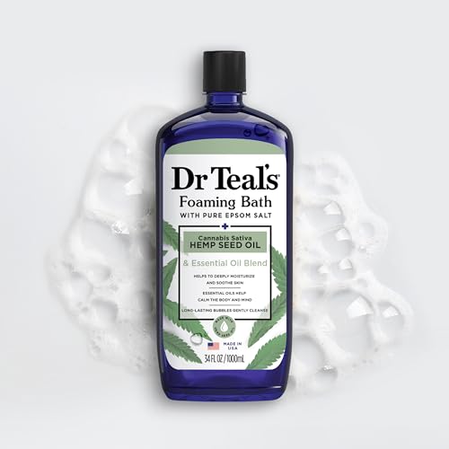 Dr Teal's Epsom Salt Foaming Bath, 34 fl oz