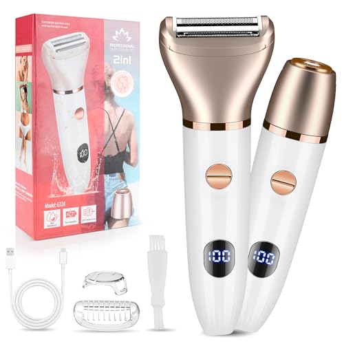 Cordless Dual-Head Bikini Trimmer Electric Shaver