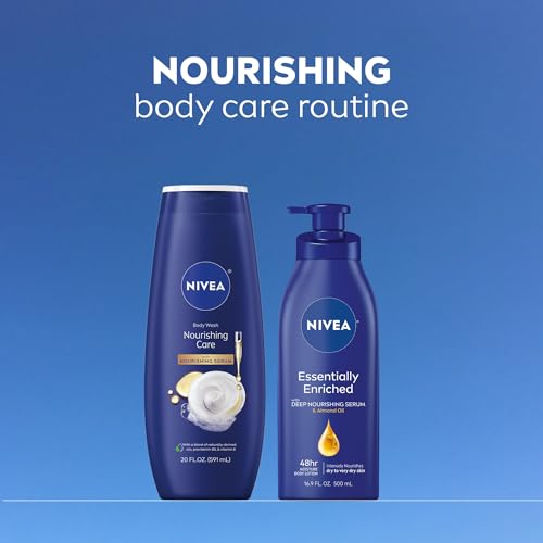 6 Pack NIVEA Nourishing Body Wash with Vitamins