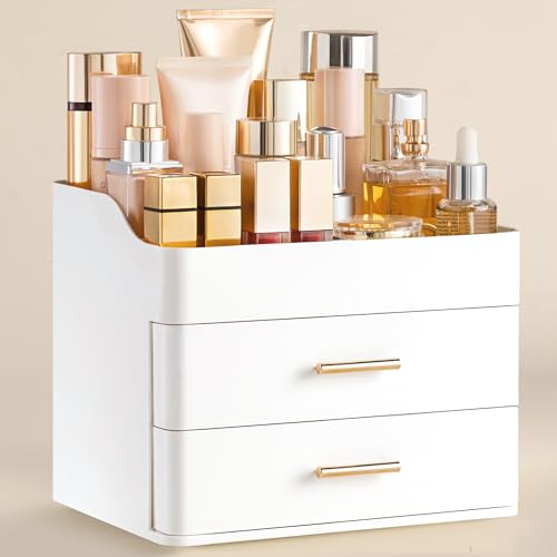 Makeup Organizer with Drawers Bathroom Countertop Storage
