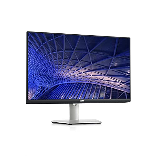 Dell S2421HS Full HD 1920 x 1080, 24-Inch 1080p LED, 75Hz, Desktop Monitor with Adjustable Stand, 4ms Grey-to-Grey Response Time, AMD FreeSync, IPS Technology, HDMI, DisplayPort, Silver, 24.0" FHD