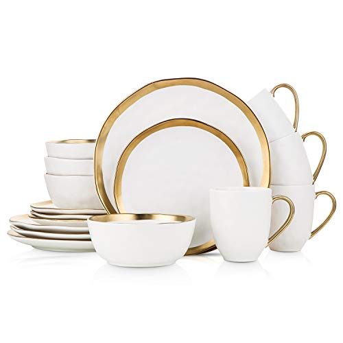 32 Piece Porcelain Dinnerware Set Service for 8
