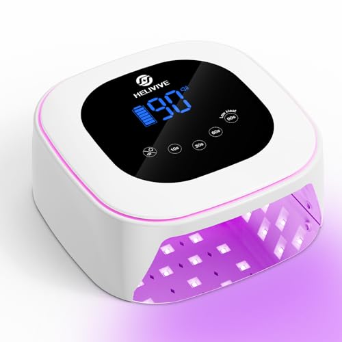 Cordless Rechargeable 80W UV LED Nail Lamp