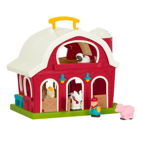 Battat Big Red Barn Animal Farm Playset