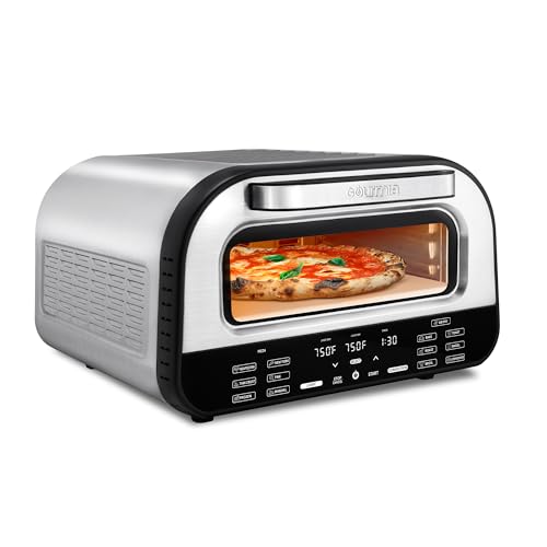 Gourmia 1800W Indoor Pizza Oven Air Fryer Toaster