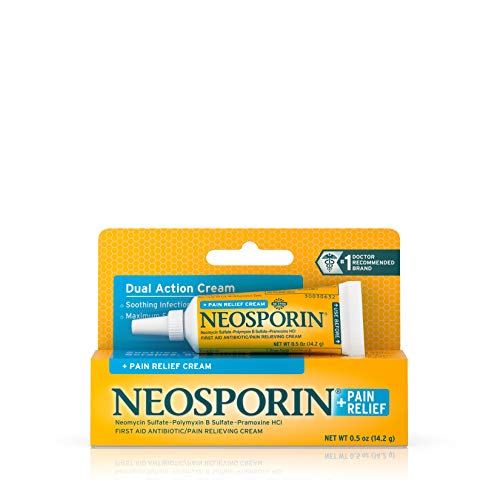 Neosporin Dual Action Antibiotic Pain Relief Cream 0.5oz