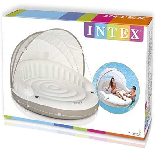 Intex Inflatable Canopy Island Pool Float