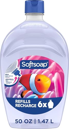 Softsoap Aquarium Liquid Hand Soap 1.47L Refill