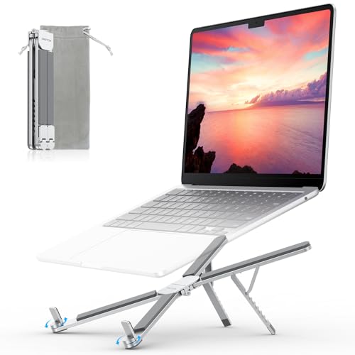 OMOTON Adjustable Foldable Laptop Stand for 10–16 Inch