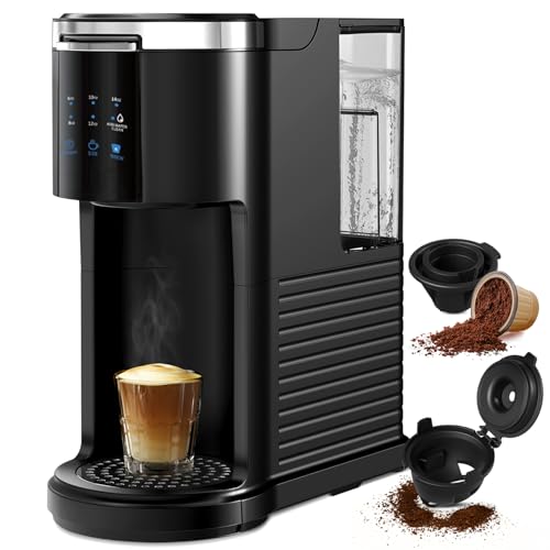 Single Serve 2-in-1 Coffee Maker with K-Cup Pods