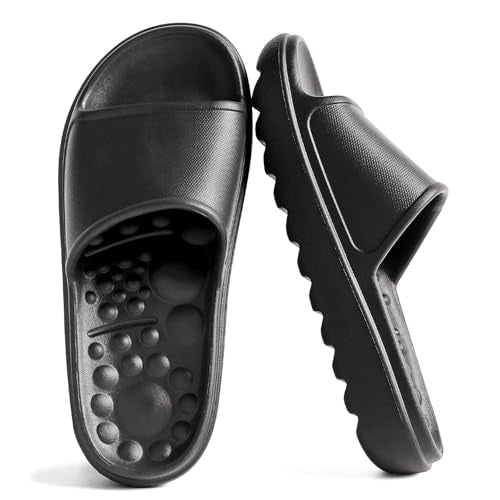Cushioned Arch Support Massage Slide Sandals