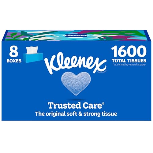 24 Pack Kleenex 2-Ply Facial Tissue Boxes