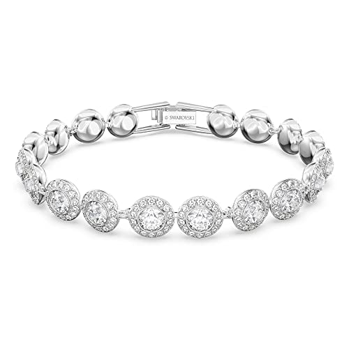 Swarovski Angelic Tennis Bracelet Circle Cut Crystals