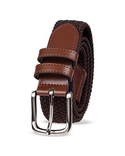 Amazon Essentials Stretch Woven Braid Belt
