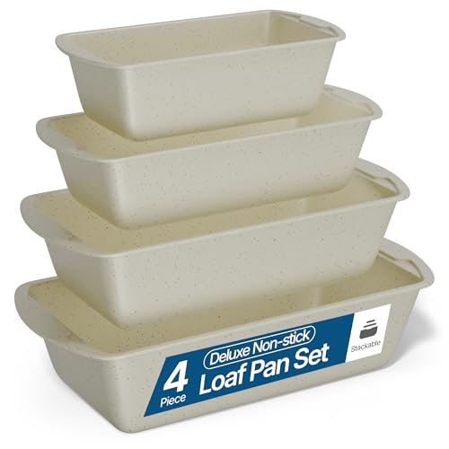 4 Pack Nonstick Bread Loaf Pans