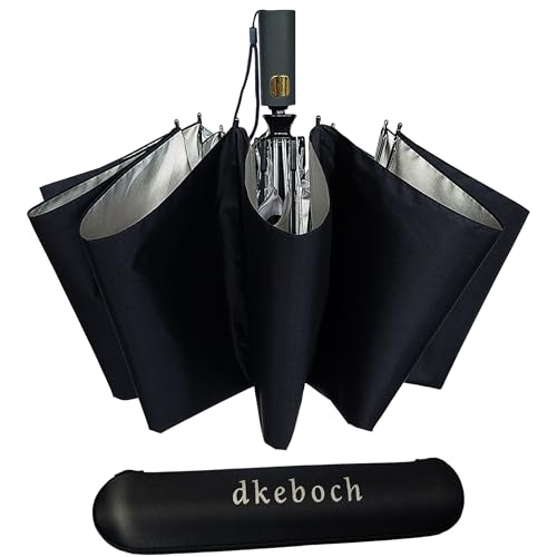 Compact Travel Umbrella with UV Protection, Auto-Fold