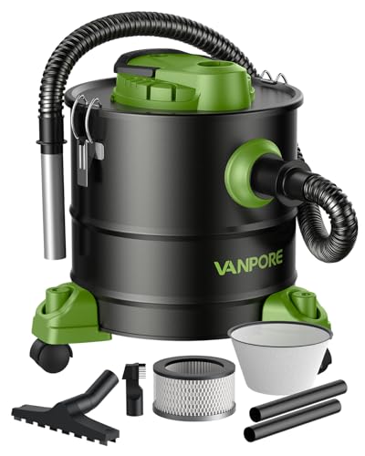 5.2 Gallon Ash Vacuum Cleaner 1200W for Stoves