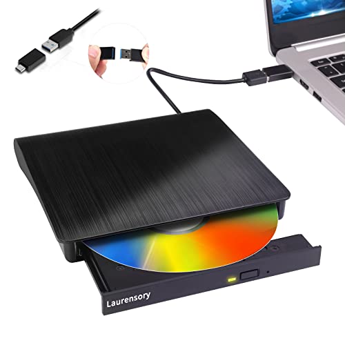 USB 3.0 Type-C External CD DVD Drive Burner