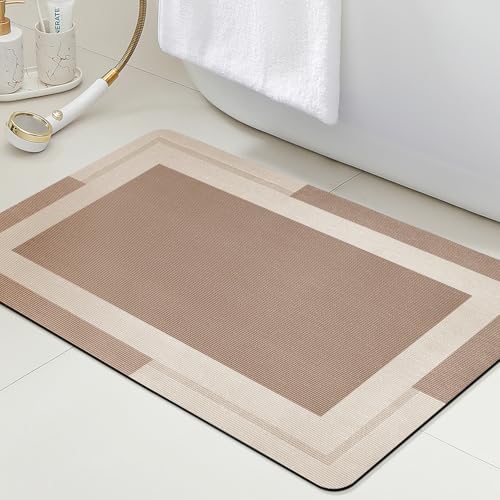 Thin Non Slip Quick Dry Bathroom Bath Mat