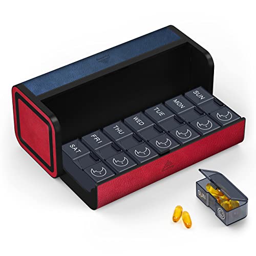 7 Day AM PM Travel Pill Organizer Case