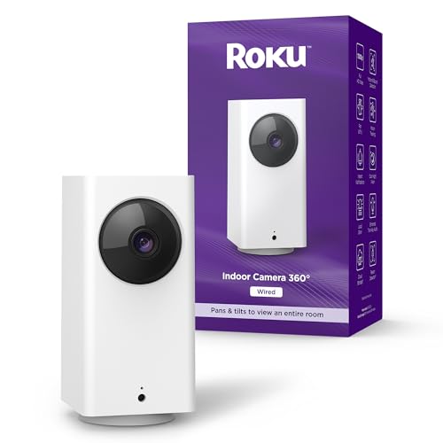 Roku 1080p Indoor Pan Tilt Security Camera