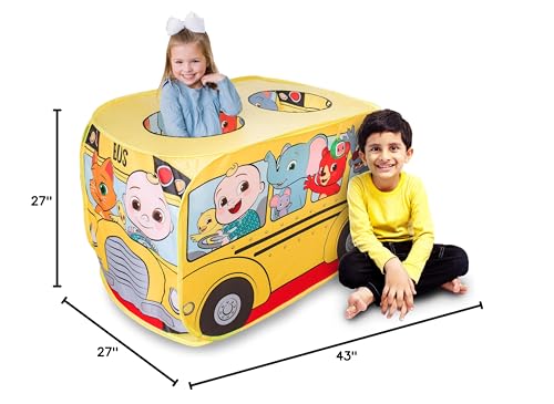 Cocomelon Musical School Bus Pop Up Tent