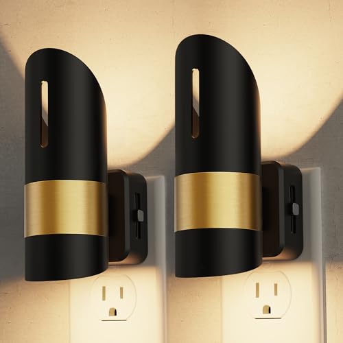 2 Pack Dimmable Plug-In LED Night Lights