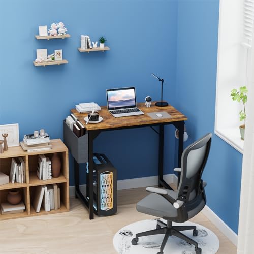 DUMOS 32 Inch Modern Computer Desk for Home