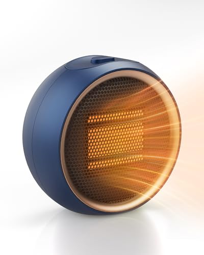 Portable PTC Ceramic Space Heater with Safety Features