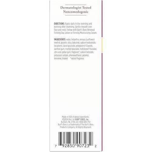 Burt's Bees Firming Serum with Natural Retinol