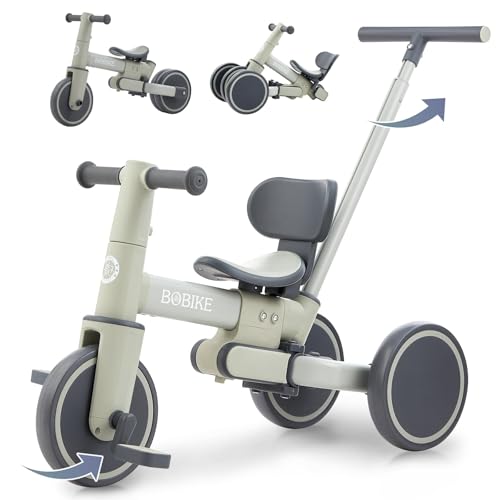 Bobike 5-in-1 Toddler Tricycle with Parent Handle