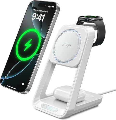 MagSafe 3-in-1 Wireless Charging Station with Fan