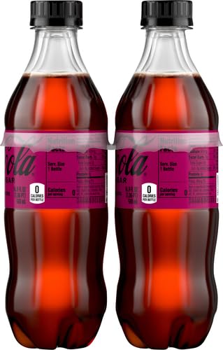 Coca-Cola Zero Sugar Cherry Diet Soda Soft Drink, 16.9 fl oz, 6 Pack