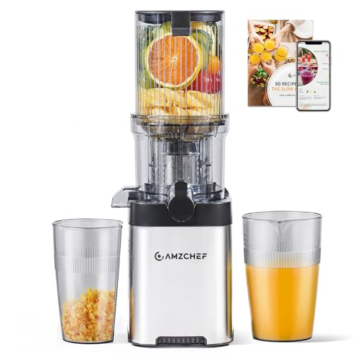 Cold Press Wide Mouth Slow Masticating Juicer Machine