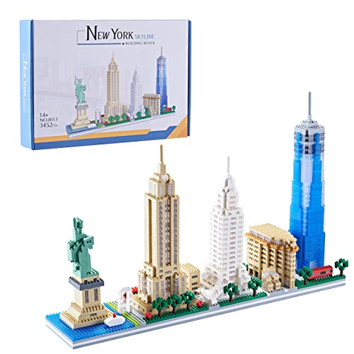 3452 Piece New York Skyline Architecture Building Set