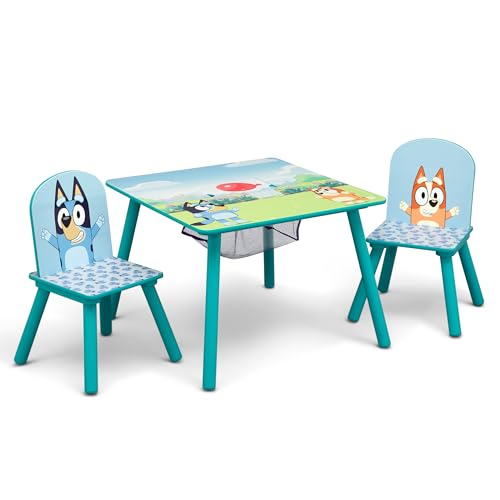 Delta Children Kids Table and 2 Chair Set with Storage