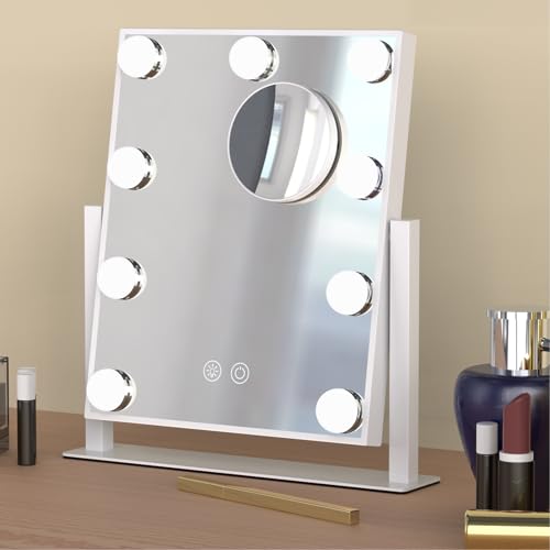12-Inch Dimmable Lighted Makeup Vanity Mirror