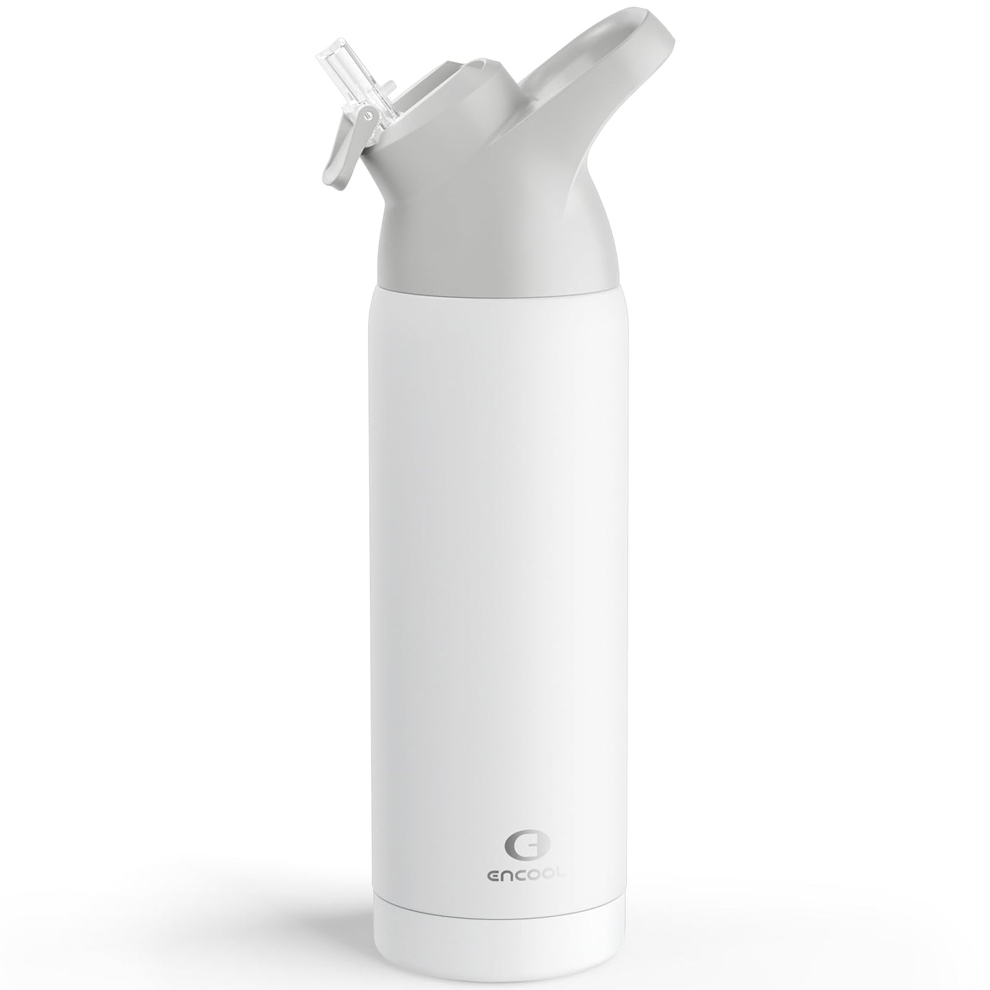24 oz Insulated Water Bottle with Straw