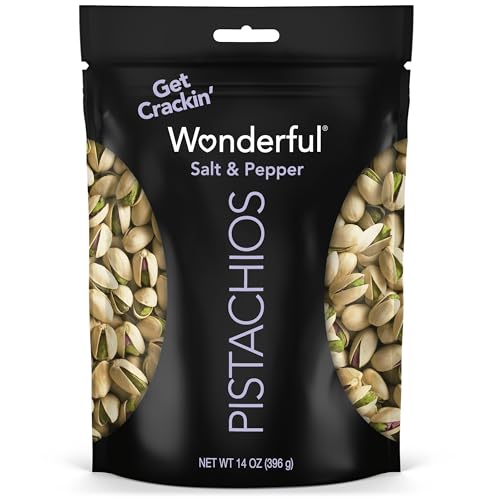Wonderful Pistachios Salt & Pepper In-Shell Nuts 14oz