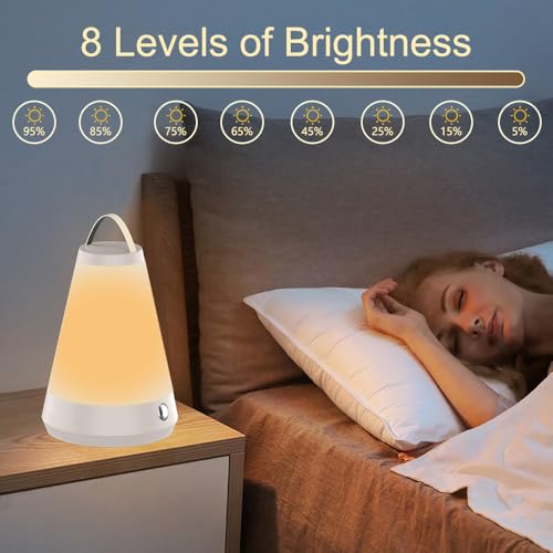 Dimmable Rechargeable Night Light for Bedside