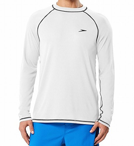 Speedo Men's Long Sleeve UV Protection Swim Shirt