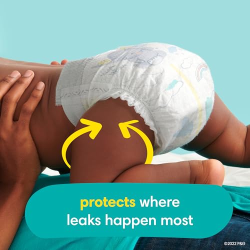 Diapers Size 2, 186 Count and Baby Wipes - Pampers Swaddlers Disposable Baby Diapers and Water Baby Wipes Sensitive Pop-Top Packs, 336 Count (Packaging May Vary)
