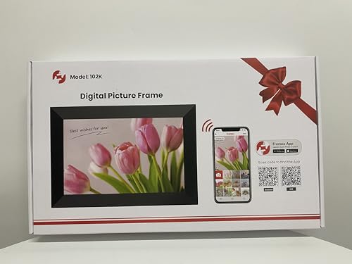 10.1" WiFi Digital Picture Frame with Touch Screen